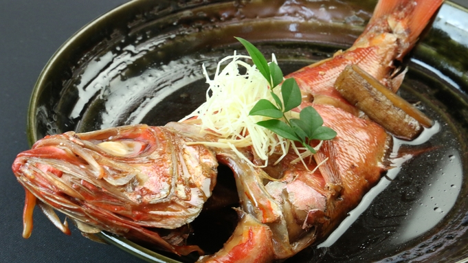 【夕食のみ】釣りやサーフィン朝早いお出かけに便利・金目鯛の煮付け[1泊夕食付]